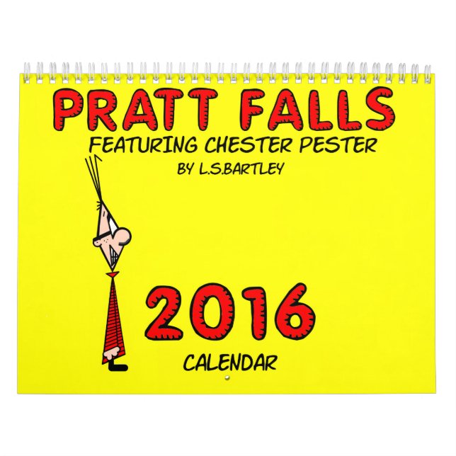 Pratt-Fälle, die Chester kennzeichnen, belästigen Kalender (Titelbild)