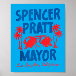 Pratt Für Bürgermeister Von Los Angeles Kalifornie Poster