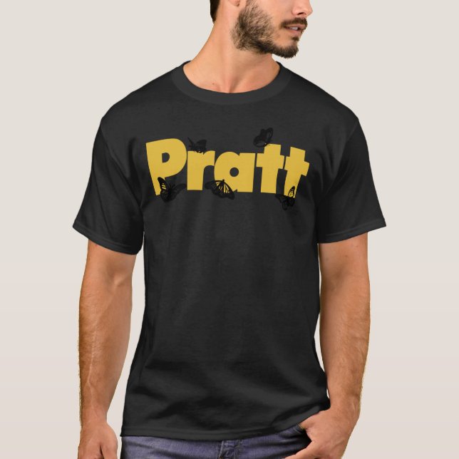 Pratt Institute Butterfly Logo    T-Shirt (Vorderseite)