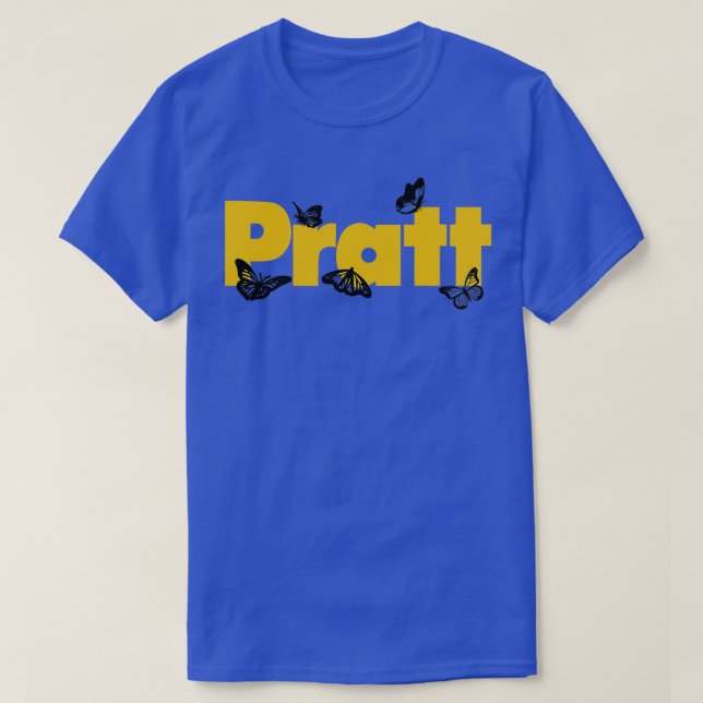 Pratt Institute Butterfly Logo T-Shirt (Design vorne)
