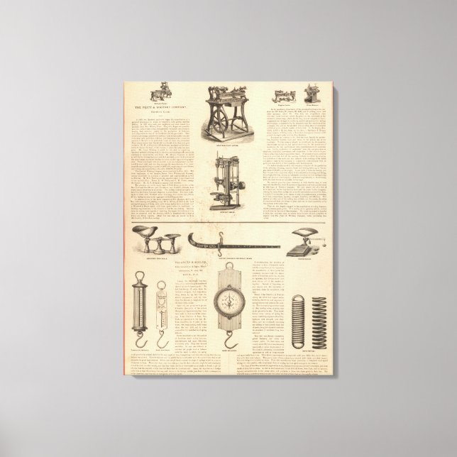 Pratt und Whitney Company Leinwanddruck (Vorderseite)