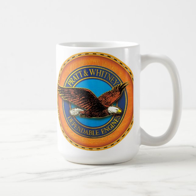 Pratt und Whitney-Motor unterzeichnen Tasse (Rechts)