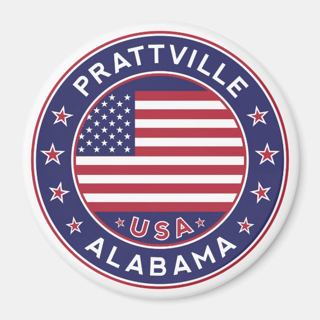 Prattville, Alabama Magnet (Vorne)