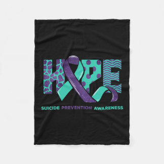 Prävention Bewusstsein Hoffnung, Multifunktionalit Fleecedecke