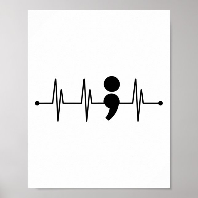 Prävention psychischer Gesundheit - Geschenk Poster (Vorne)