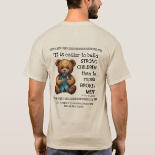 Prävention von Kindesmissbrauch - Bewusstsein T-Shirt