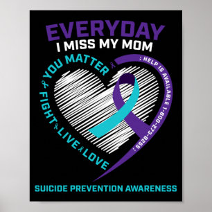 Präventions-Shirts Mutter T-Shirts Männer Frauen K Poster