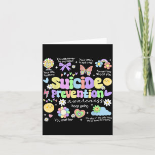 Präventionsbewusstsein Positive Motivationszitate Karte
