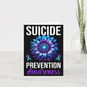 Präventionsbewusstseins-Schleife Psychische Gesund Karte