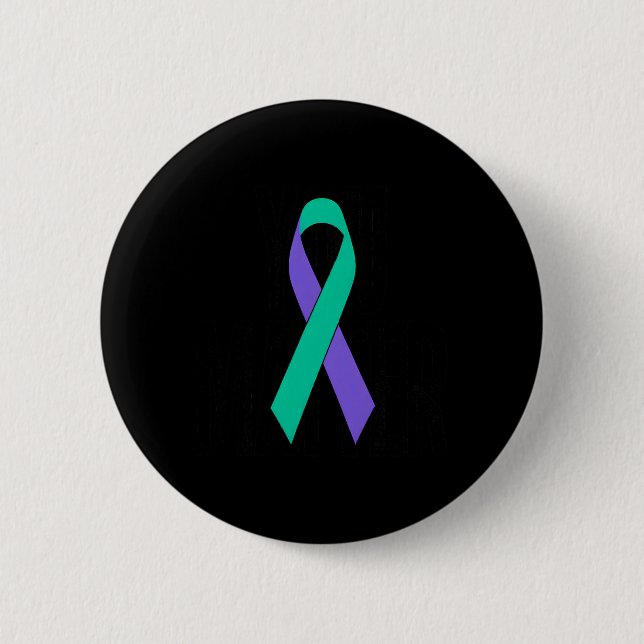 Präventionsbewusstseins-Schleifen-Unterstützung Button (Vorderseite)