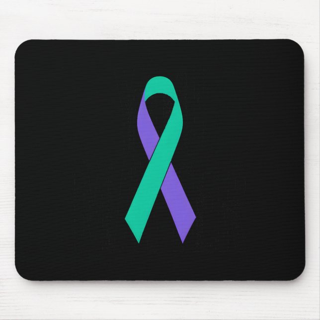 Präventionsbewusstseins-Schleifen-Unterstützung Mousepad (Vorne)