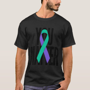 Präventionsbewusstseins-Schleifen-Unterstützung T-Shirt
