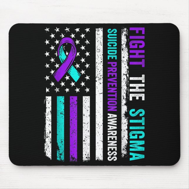 Präventionsunterstützung Kampf gegen Stigma-Bewuss Mousepad (Vorne)