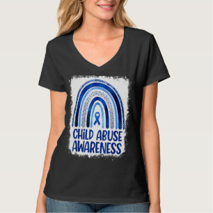 Präventivmaßnahmen gegen Kindesmissbrauch Blauer R T-Shirt