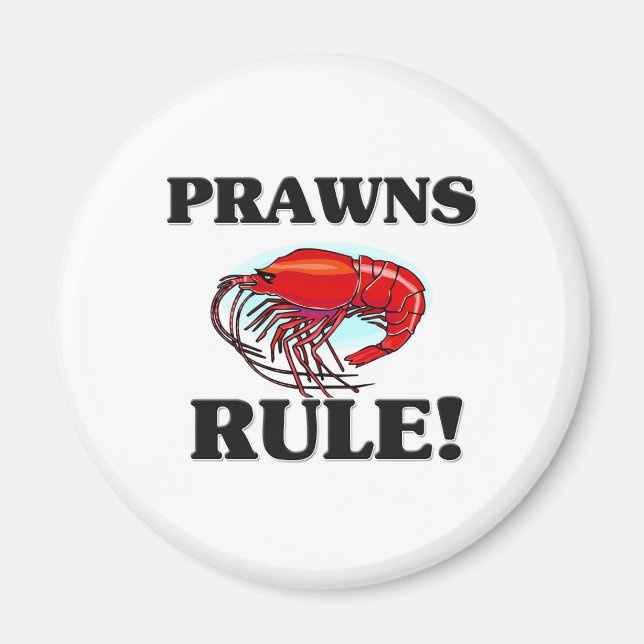 PRAWNS-Regel! Magnet (Vorne)