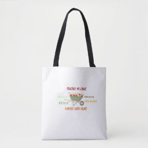 Praxis 4R's Rule Tote Bag - Reduzieren Sie die Wie