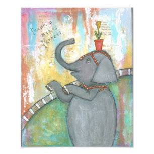 Praxis macht 11 x 14 Print perfekt Fotodruck