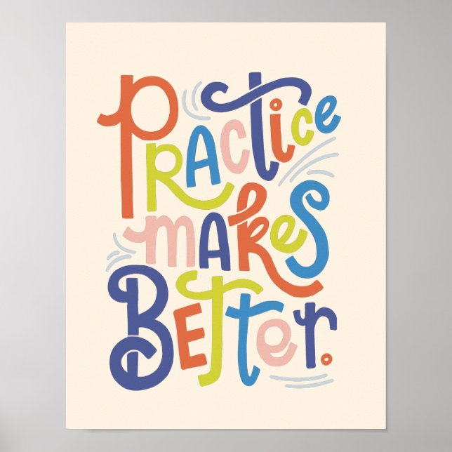 Praxis macht Poster besser (Vorne)