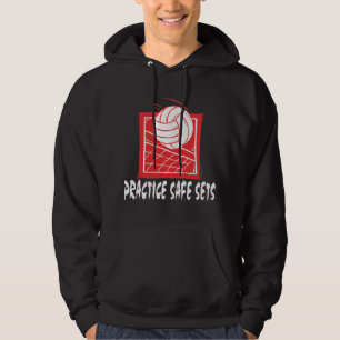 Praxis-sicherer Set-Volleyball Hoodie