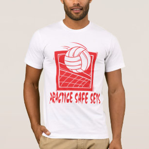 Praxis-sicherer Set-Volleyball T-Shirt