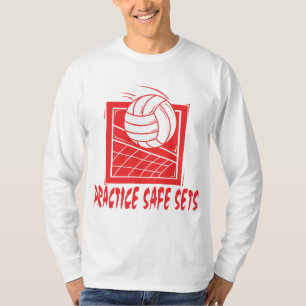 Praxis-sicherer Set-Volleyball T-Shirt