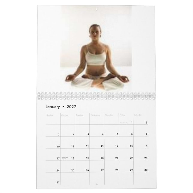 Praxis-Yoga Kalender (Jan 2027)