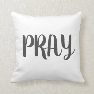 PRAY Christlich Decorative Kissenwurffarm Faith Kissen