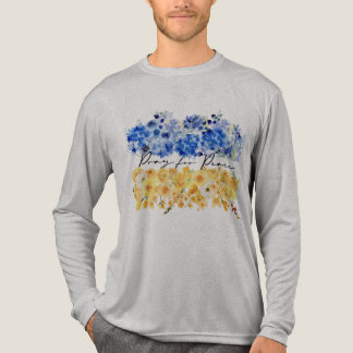 Pray for Peace. I stand with Ukraine. Tri-Blend Shirt