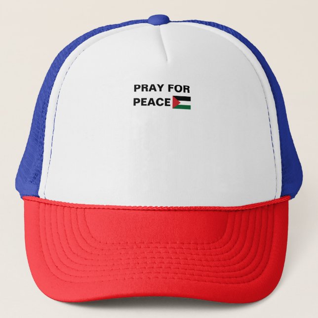 PRAY FOR PEACE TRUCKERKAPPE (Vorderseite)