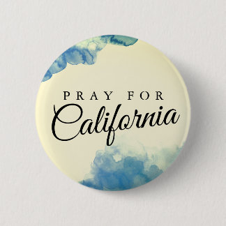 PRAY FÜR Kalifornien Button