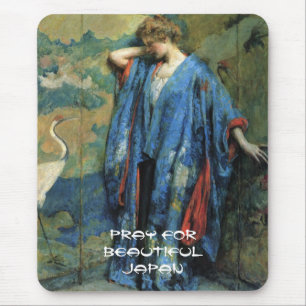 PRAY FÜR SCHÖNEN JAPAN MOUSEPAD