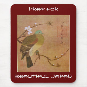 PRAY FÜR SCHÖNEN JAPAN MOUSEPAD