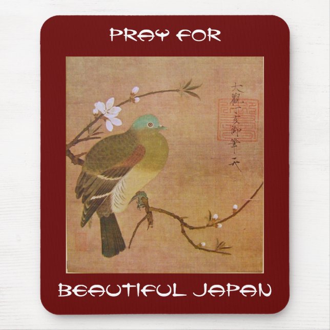 PRAY FÜR SCHÖNEN JAPAN MOUSEPAD (Vorne)