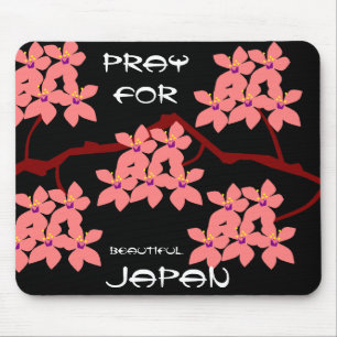 PRAY FÜR SCHÖNEN JAPAN MOUSEPAD