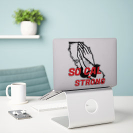 PRAY FÜR SO SCHÖNES, ROTES ROTES GRENZEN - CA. Her Aufkleber