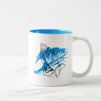 PRAY FÜR SURF ZWEIFARBIGE TASSE