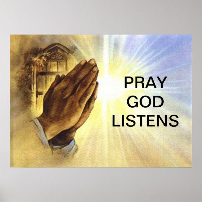 Pray Poster (Vorne)
