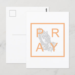 PRAY POSTKARTE