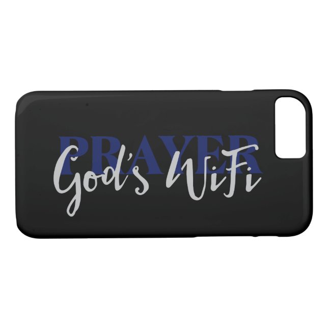 PRAYER Gottes WiFi Case-Mate iPhone Hülle (Rückseite (Horizontal))