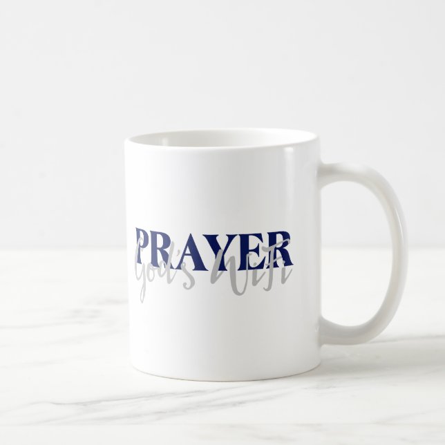 PRAYER Gottes WiFi Kaffeetasse (Rechts)
