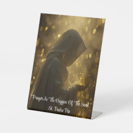 Prayer Is... Pedestal Sign Sockelschild