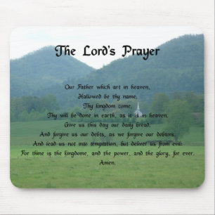 Prayer Lords in den Bergen Mousepad