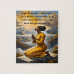 Prayer Moves Mountains Faith Puzzle<br><div class="desc">Prayer Moves Mountains Faith Puzzle.</div>