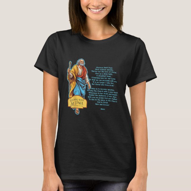Prayer of St Paul T-Shirt (Vorderseite)