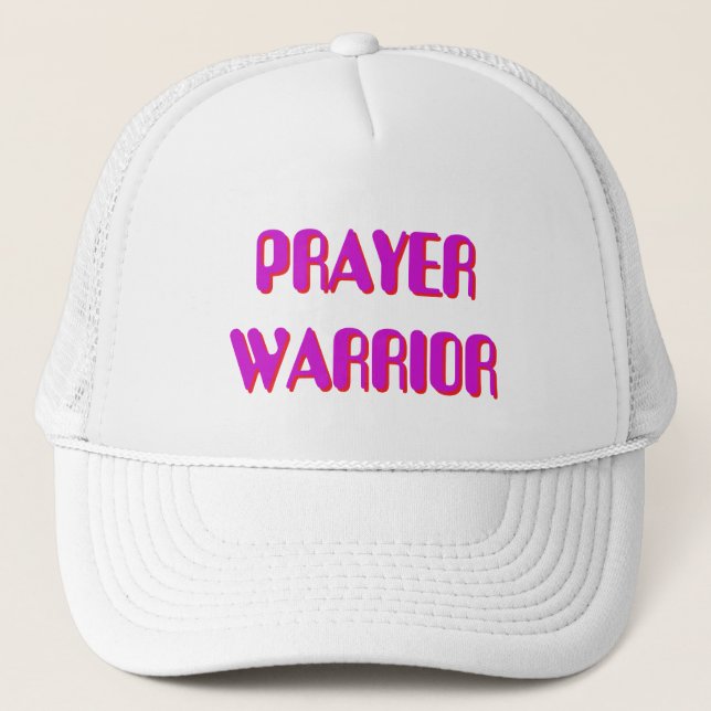PRAYER WARRIOR HAT TRUCKERKAPPE (Vorderseite)