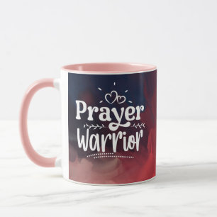 PRAYER WARRIOR Inspiration Christliches Zitat Tasse