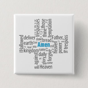 Prayer Word Cloud Lords Button