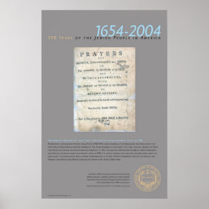 Prayerbook von Isaac Pinto Poster