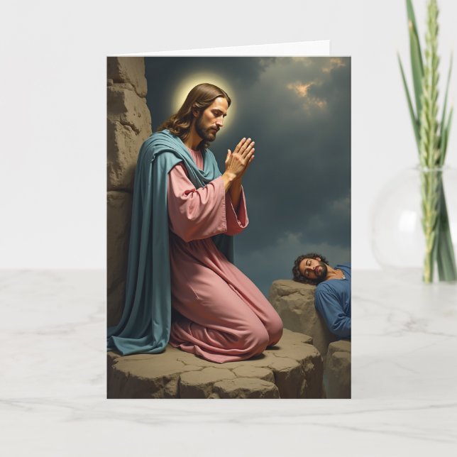 Prayerful Reflection Art Card Karte (Vorderseite)