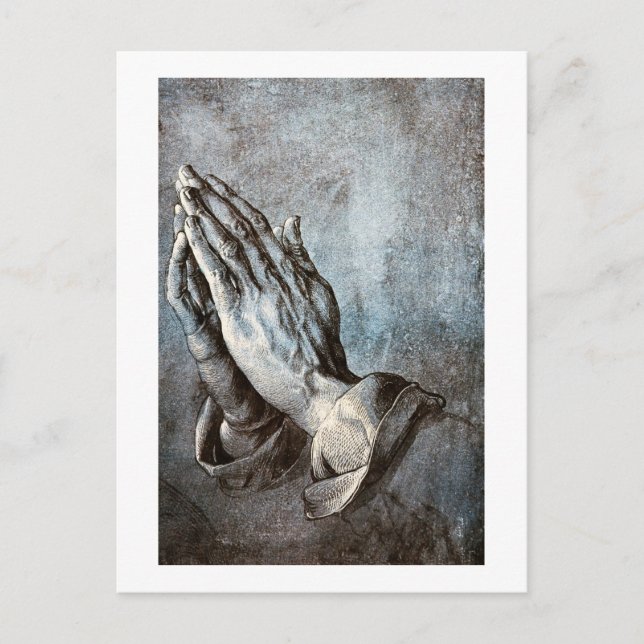 Praying Hands, Albrecht Durer Postkarte (Vorderseite)